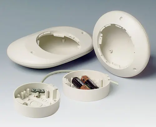 Socle avec décharge de traction (acc.) / 2 x AA