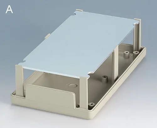 Plaque avant séparée, en aluminium, facile à usiner