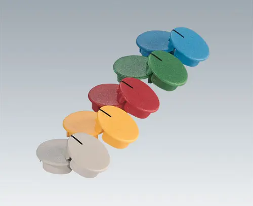 Capuchons de plusieurs couleurs, avec ou sans trait