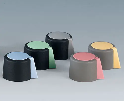 COM-KNOBS avec repère, multicolore