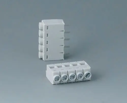 B6601111 Borne à circuit imprimé, grille 5,0