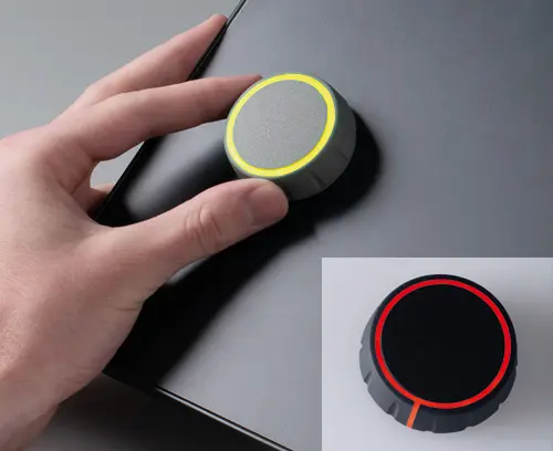 CONTROL-KNOBS avec éclairage LED optionnel