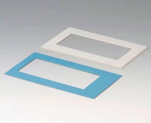 A9175007 Plaque L, bord noir