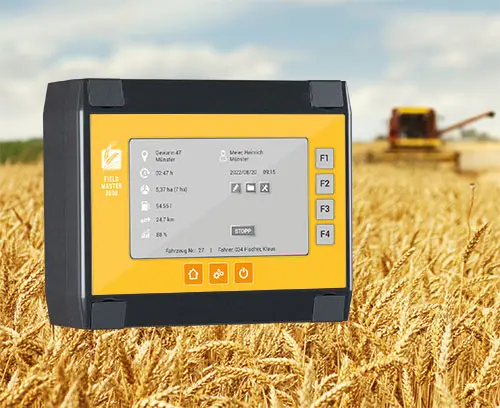 Enregistrement des données pour les moissonneuses