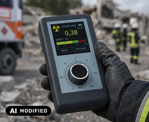 Mesure des radiations en cas de catastrophe