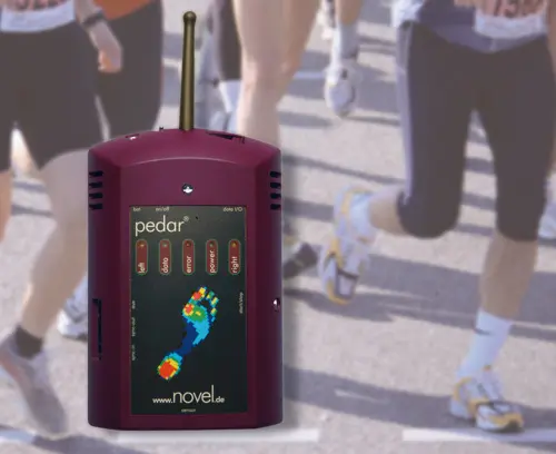 Mesure dynamique de la pression entre le pied et la chaussure