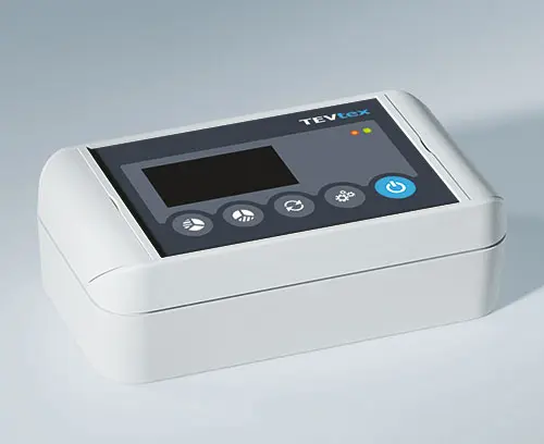 Zone de commande en creux pour claviers à membrane