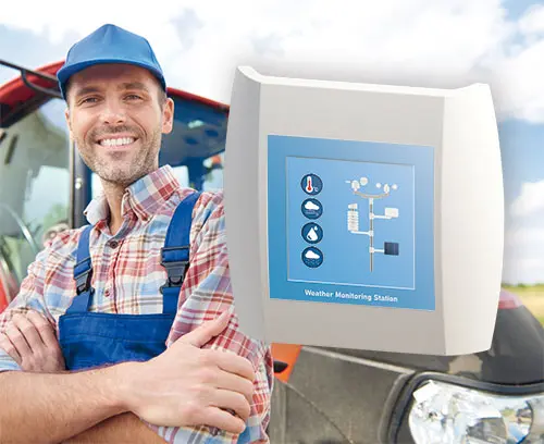 Station de surveillance météorologique