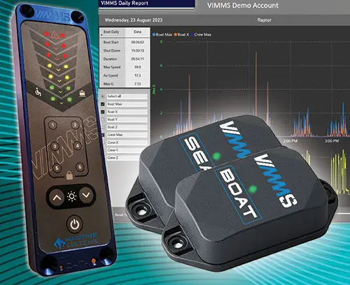 Système de surveillance des chocs et des mouvements des navires