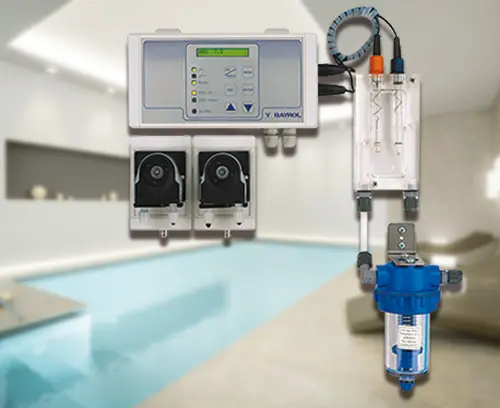 Unité de mesure, de régulation et de dosage de la qualité de l’eau