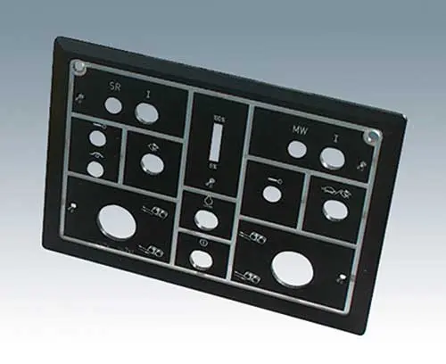 Plaque plexiglas verni, gravure d'inscriptions 